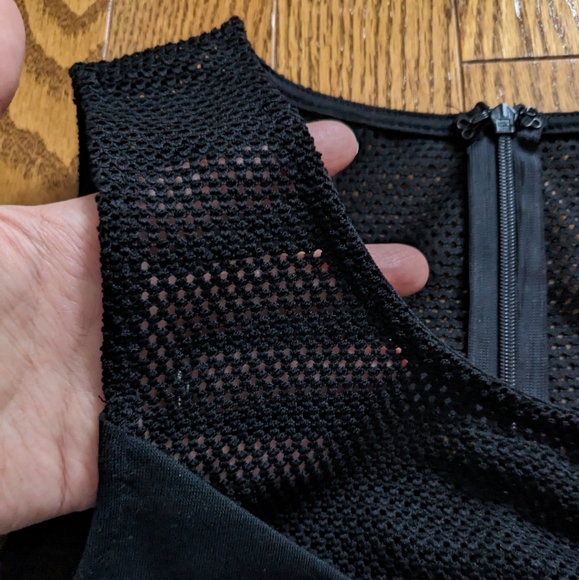 ASTR Black Mesh Panel Dress cut out bodycon size M - Picture 8 of 8